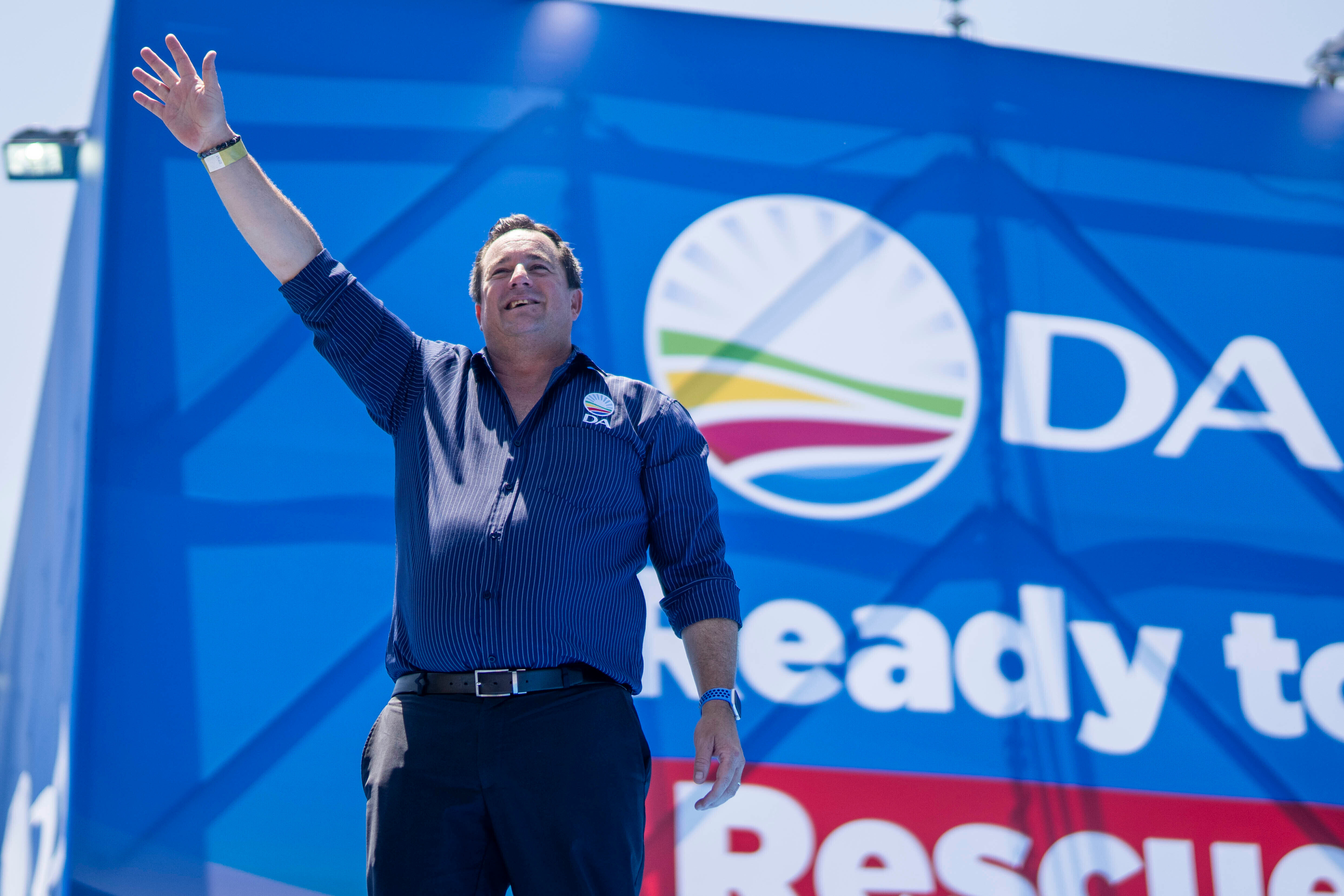 Leader of South Africa's second biggest political party says he will ...
