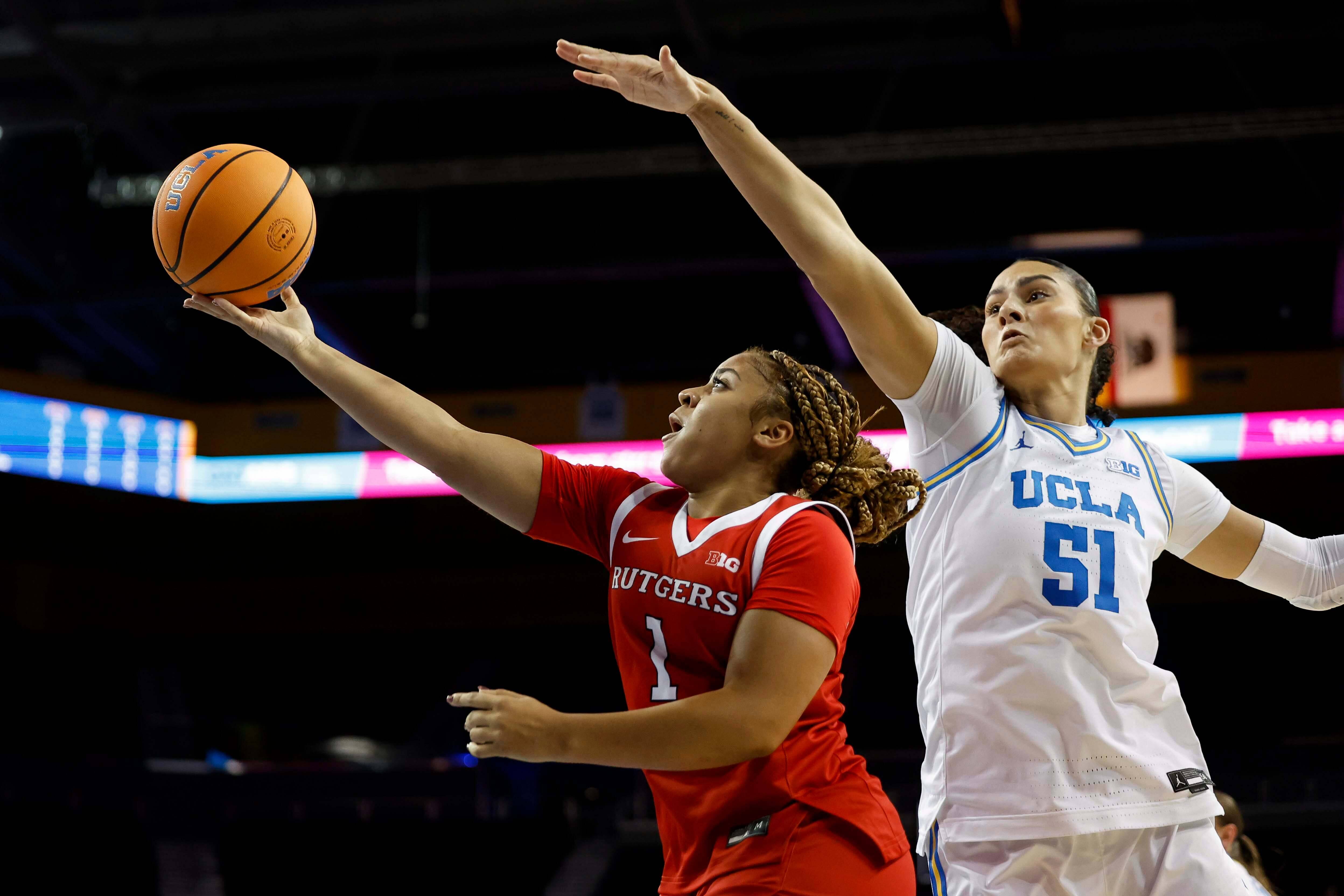 No. 2 UCLA women rout Rutgers 86-46 for 16th straight win | fox61.com