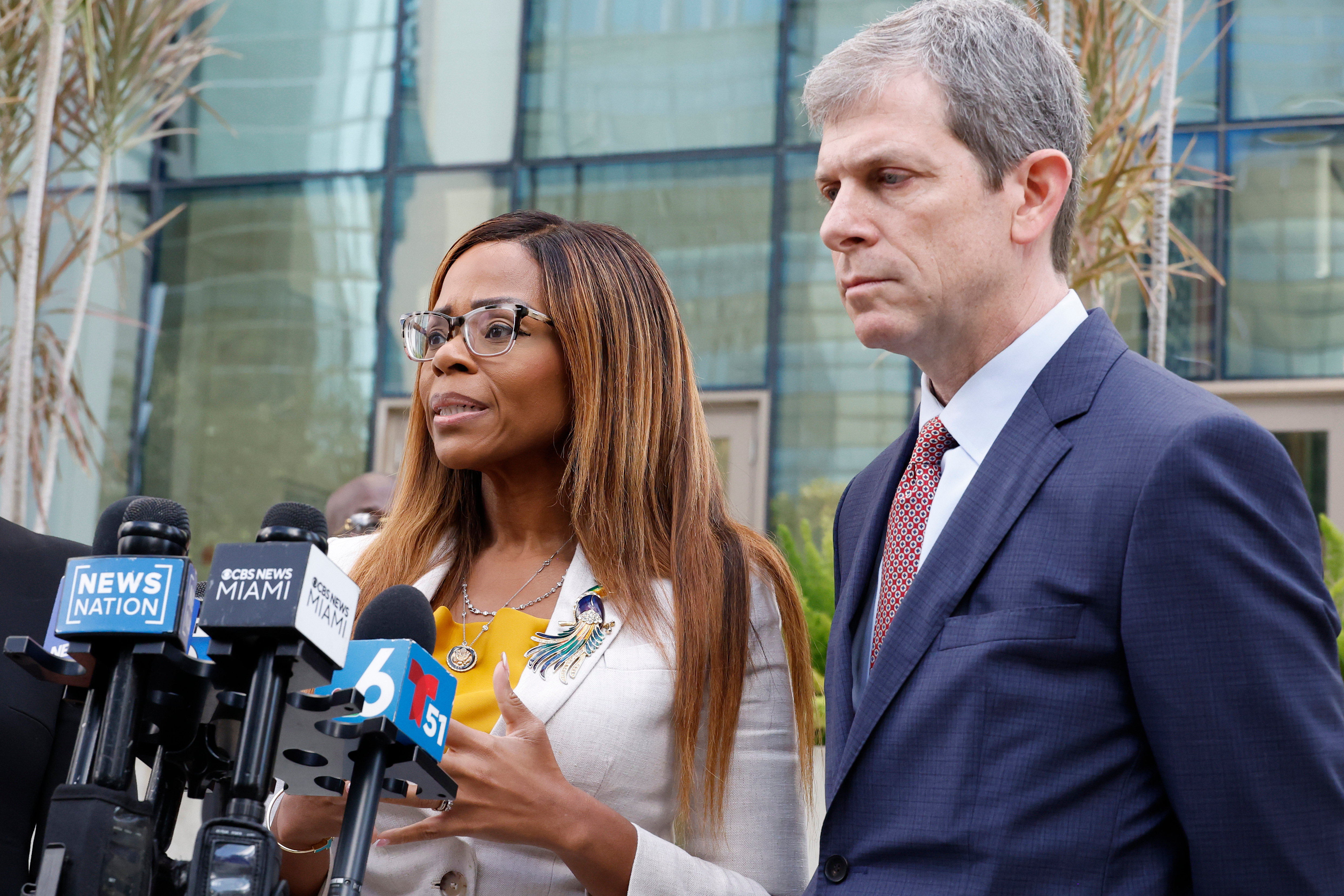 Florida congresswoman accused of stealing COVID funds maintains ...