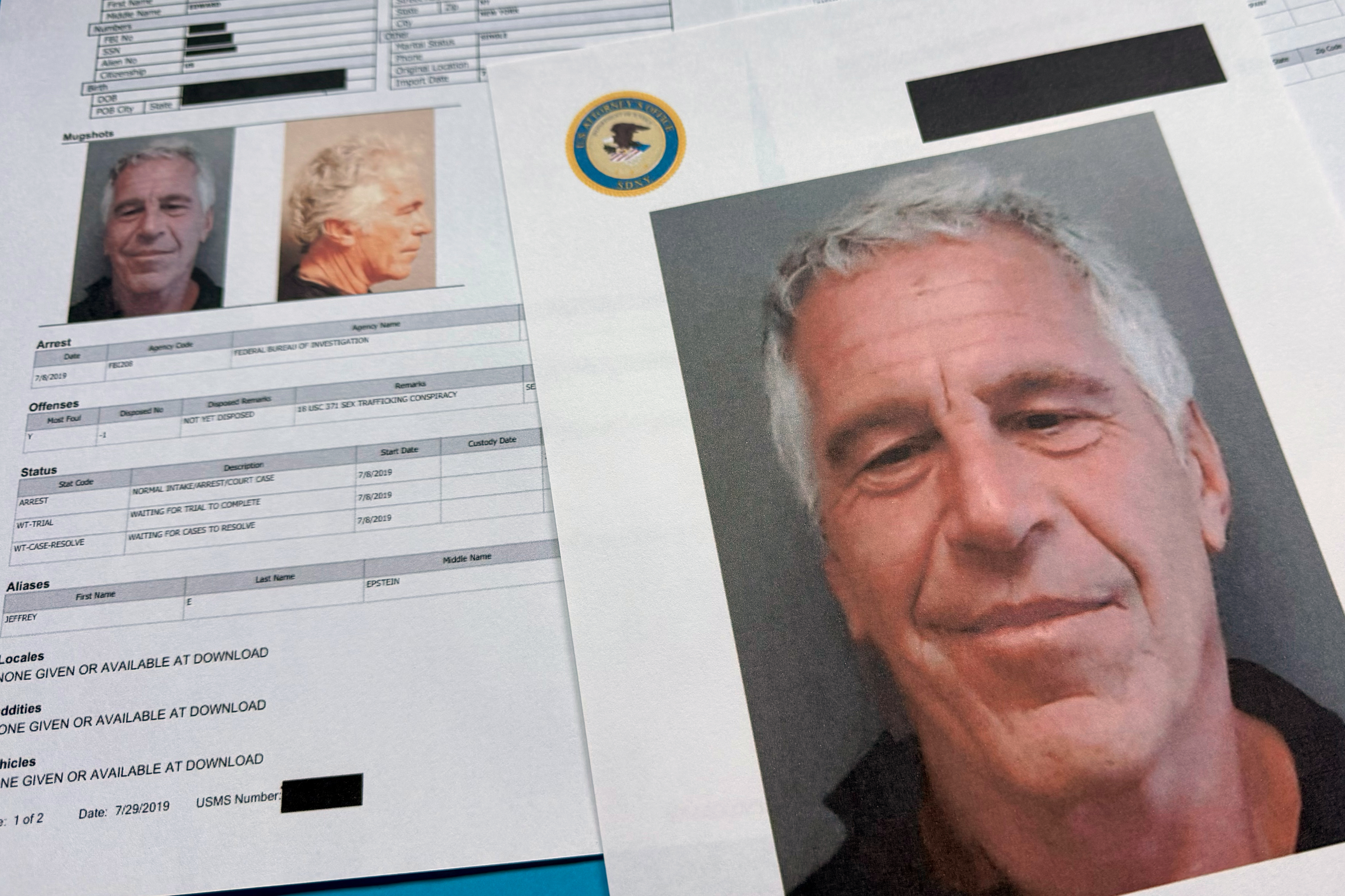 Justice Department releases many more records from its Jeffrey Epstein files