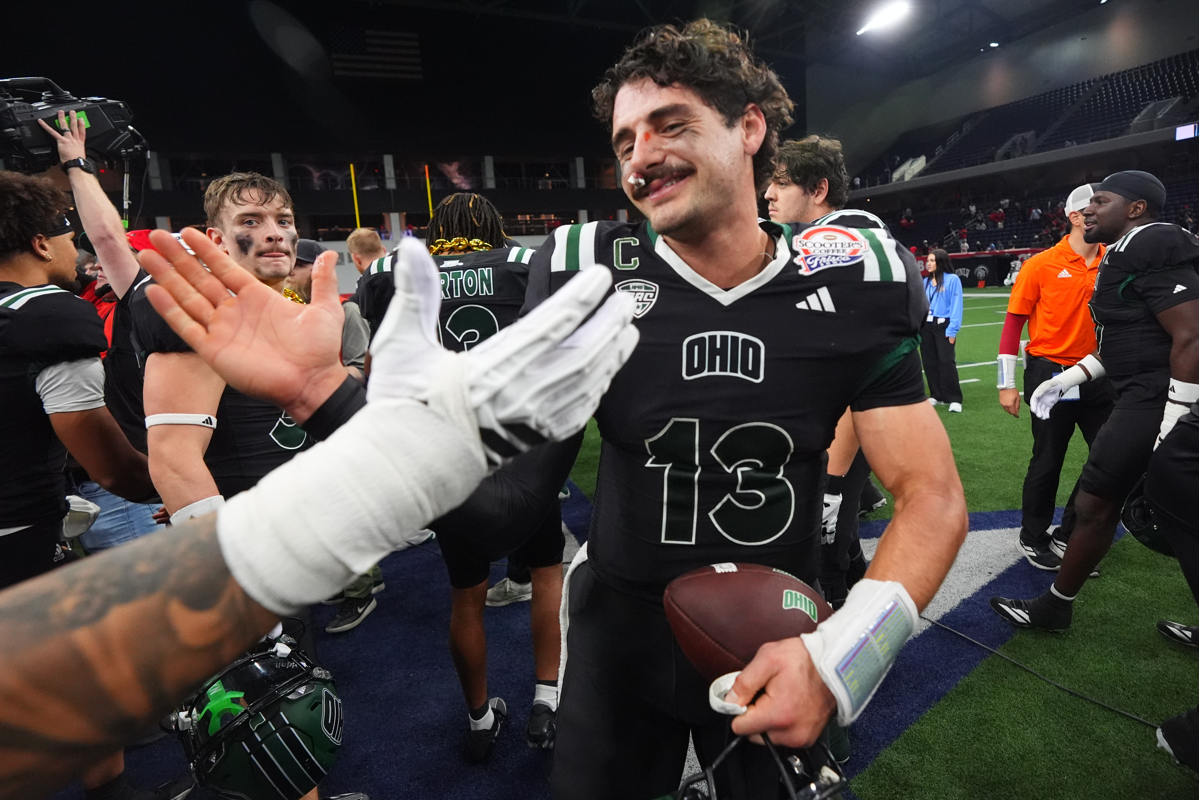 Bangura rushes for 149 yards and a TD as Ohio beats UNLV 17-10 in ...