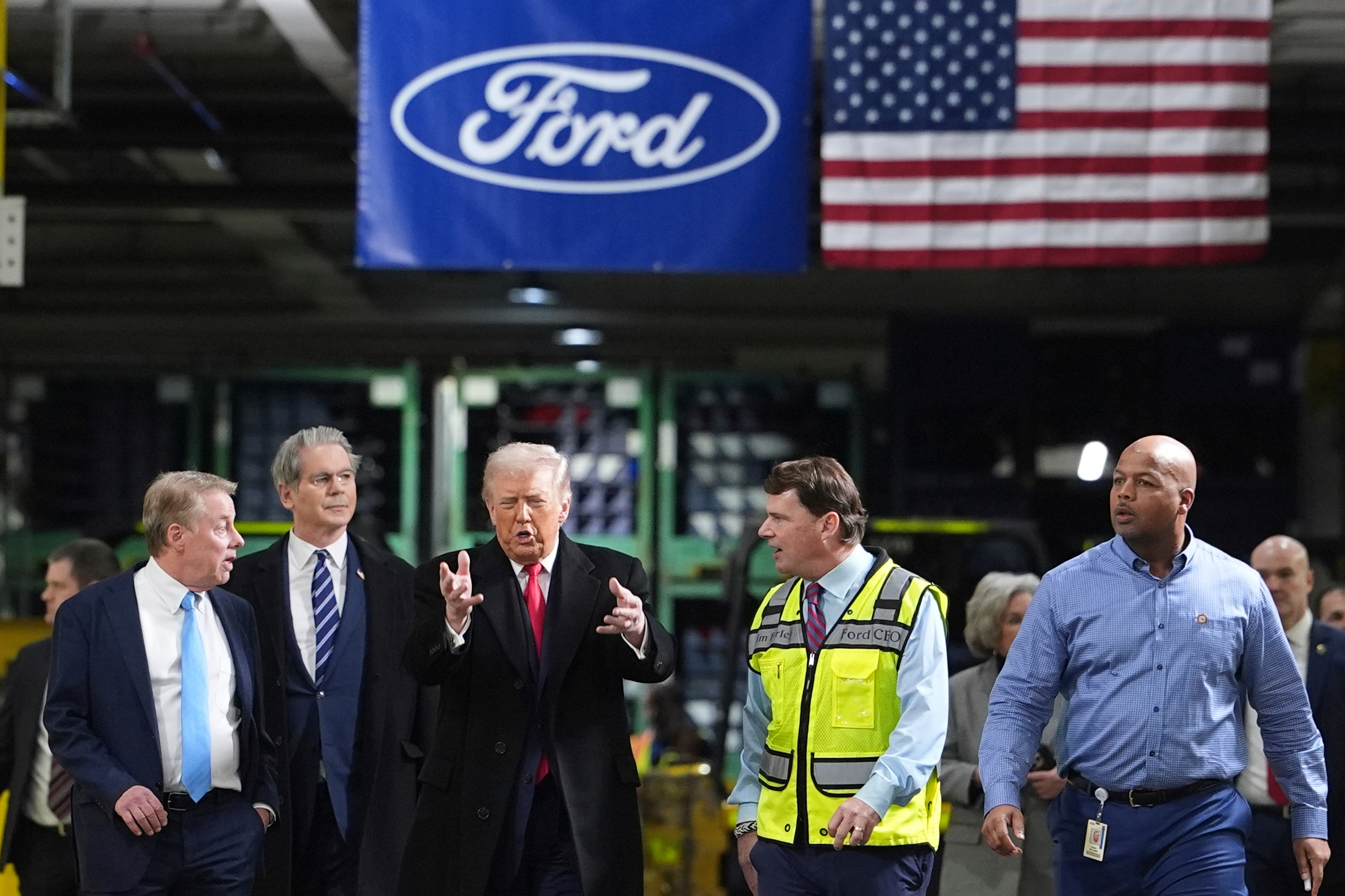Trump will visit a Ford factory and promote manufacturing in Detroit ...
