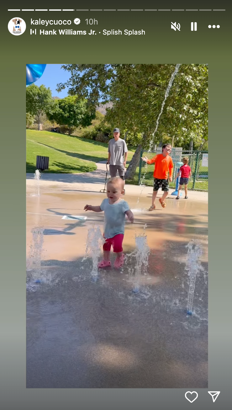 Kaley Cuoco Takes 15MonthOld Daughter Matilda Swimming 'We Have a