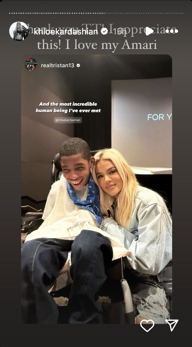 Khloé Kardashian Shares Sweet Tribute to Ex Tristan Thompson's Brother